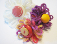 unikatissima Crazy Daisy Buttons
